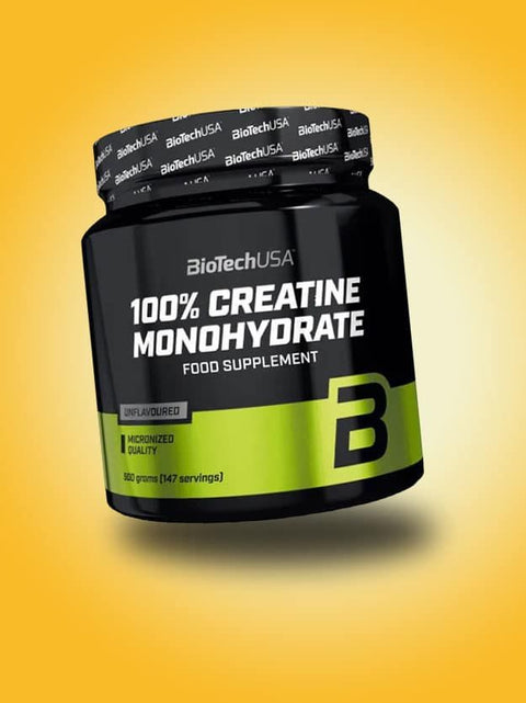BIOTECH USA 100% Creatine(Kreatin) Monohydrate 500 gram - 147 SERVİS (Amerikan versiyon)