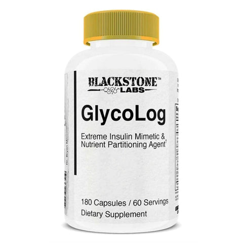 BlackStone Labs Glycolog 10:1 Gymnema Leaf , Super Berberine , Bitter melon Blood Sugar 180 Caps