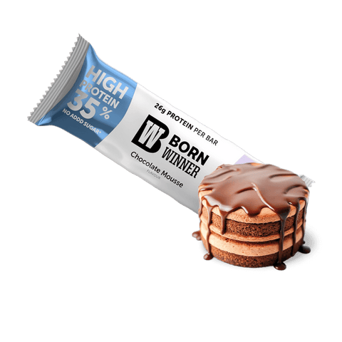Born Winner Gain Protein Bar – Chocolate Mousse 12X