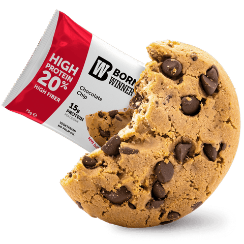 Born Winner Boost Protein Bar Cookies – Chocolate Chip 75g