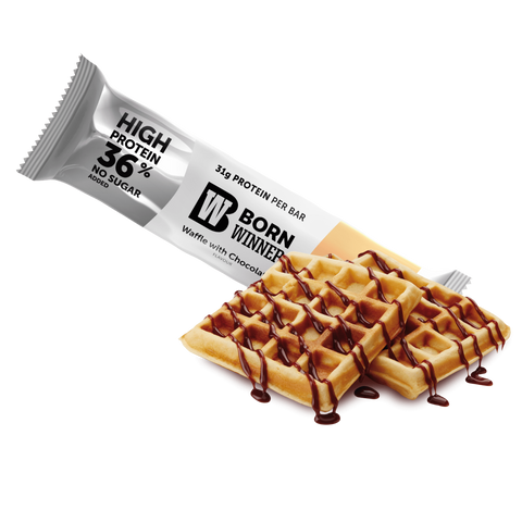 Born Winner Mega Pro Protein Bar Box / 12 X 85 G