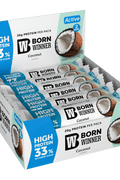 Born Winner Active Protein bar – Coconut 12 x 60g