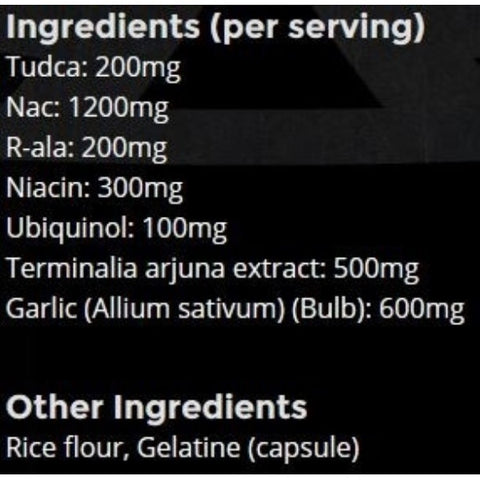 Brawn Nutrition On Cycle Pct Complete (NAC+TUDCA+ALPHA LİPOİC+GARLİC+NİACİN) 180 CAPS