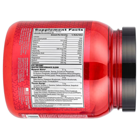BSN N.O.-XPLODE Legendary Preworkout Grape 555 g