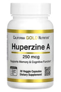 California Gold Nutrition Huperzine A 250 mcg 30 Veggie Capsules