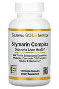 California Gold Nutrition Silymarin Milk Thistle 120 Caps