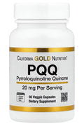 California Gold Nutrition PQQ Brain & Cognitive Antioxidants 20 mg 60 Veggie Capsules