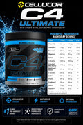 Cellucor C4 Ultimate Preworkout 380g Bubble Gum 40 Servis - Supplementhane