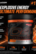 Cellucor C4 Ultimate Preworkout 380g Tutti Frutti 40 Servis - Supplementhane