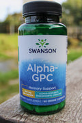 Swanson Vitamins Alpha GPC Phospholipids Choline Memory Support 300 mg 60 Veggie Caps