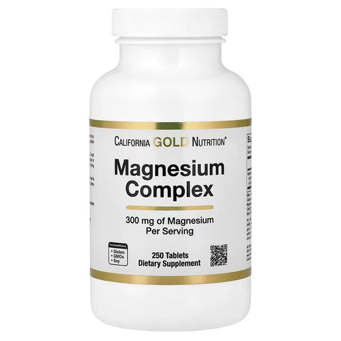 California Gold Nutrition Magnesium Complex 300 mg 250 Tablet