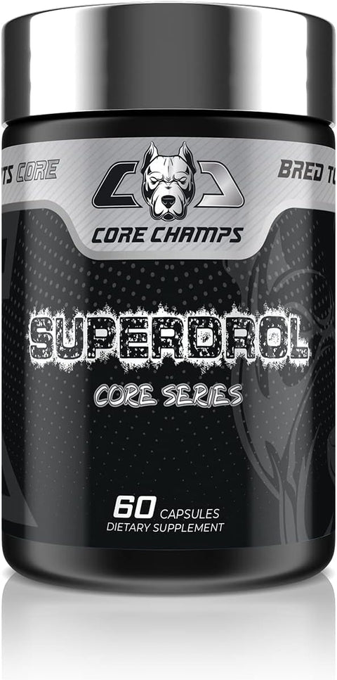 Core Champs Super Drol Choline Dmae , Acety L-Carnitine , Ajuga turkesteron 60 caps - By Kai Greene