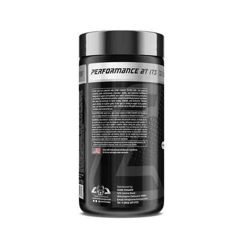 Core Champs TESTRO GEN Tribulus , Dım , Arginine , Long jack , Shilajit 60 TABLET - By Kai Greene