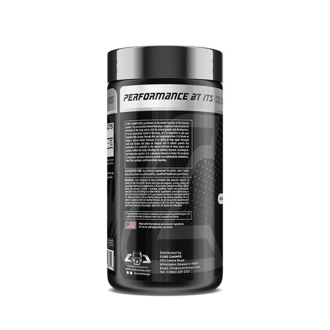 Core Champs Zinc Çinko 50 MG 120 Tablet - By Kai Greene