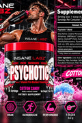 Insane Labz Psychotic Preworkout Cotton Candy – 35 Servis
