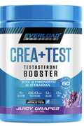 Everload Nutrition CREA+TEST Creatine Zinc Daa D3 Test Booster 300g