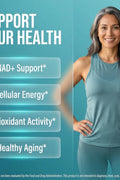 Clean Nutraceuticals NAD Spermidine Fisetin Quercetin Grape Seed Gotu Kola Berberine Astaxanthin Taurine Pomegranate Acai Anti Aging Longevity 90 caps