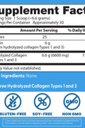 Doctor's Best Pure Collagen Types 1 & 3 Promotes Healthy Skin Hair & Nails – Bone & Joint Support 200 g