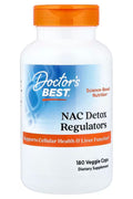 Doctor’s Best 600 mg Nac Detox Selenium Molybdenum Regulators 180 Caps
