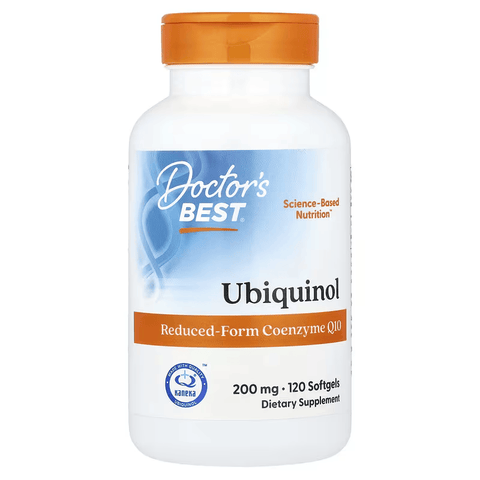 Doctor's Best Kaneka Ubiquinol  Coenzyme Coq10 Q10 200 mg 120 Softgels