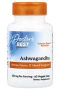 Doctor's Best Ashwagandha with Sensoril Stress Focus and mood support 60 Veggie Caps