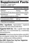 Doctor’s Best Doctor’s Best 600 mg Nac Detox Selenium Regulators 180 C