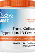 Doctor's Best Pure Collagen Types 1 & 3 Promotes Healthy Skin Hair & Nails – Bone & Joint Support 200 g