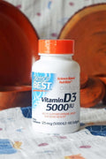 Doctors Best Vitamin D3 125 Mcg 5000 180 Softgels