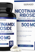 DORADO NUTRITION NAD Nicotinamide Riboside Support Made in the USA - 30 Vegan Caps - Supplementhane