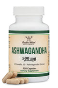 DOUBLE WOOD Ashwagandha - 120 500 mg capsul