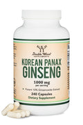 DOUBLE WOOD Korean Panax Ginseng 240 Caps