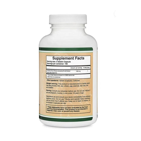 Double Wood Tribulus Extract 1000 mg 210 Kapsül - Supplementhane