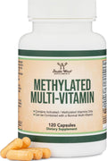 DOUBLE WOOD Methylated Multivitamin B Complex B6-B12 with TMG 120 Caps