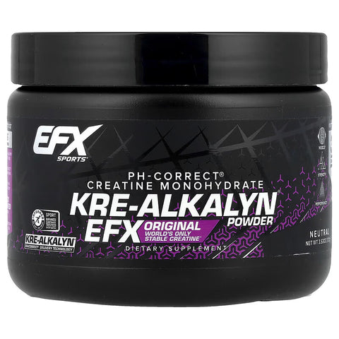 EFX Sports Kre-Alkalyn Creatine Powder Brain & Cognitive 100 Grams