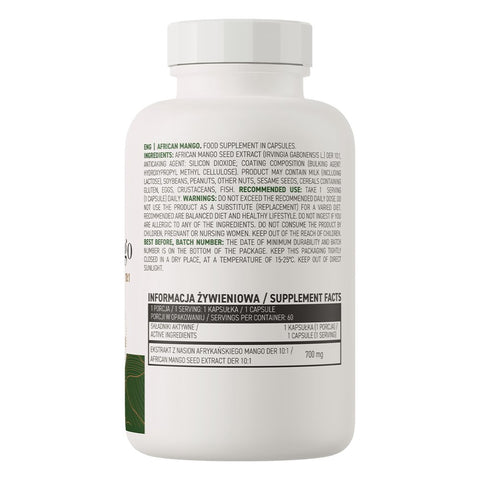 Ostrovit African Mango Appetite Control & Blood Sugar VEGE 60 capsules