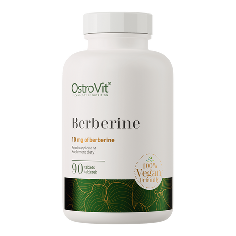 OstroVit Berberine VEGE (Kan sekeri desteği) 500 mg 90 tablets