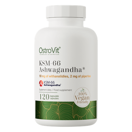 OSTROVİT PHARMA KSM-66 Ashwagandha 400 mg / 120 Tabs - Supplementhane