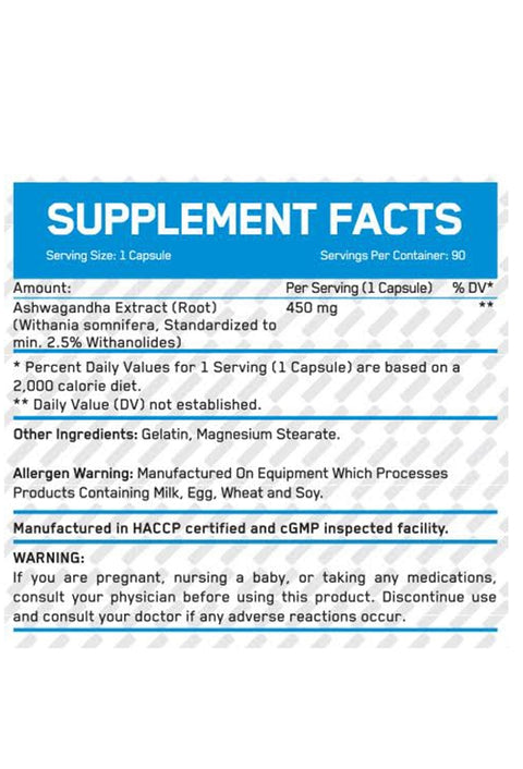 Everbuild Ashwagandha 90 Kapsül - Supplementhane