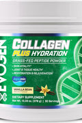 Evogen Collagen Plus Hydration Grass Fed Skin Vitality Joint & Tissue Health | Vanilla 378 gr