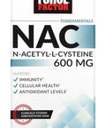 Force Factor Fundamentals NAC 600 mg 200 caps