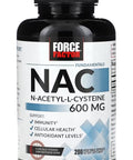 Force Factor Fundamentals NAC 600 mg 200 caps