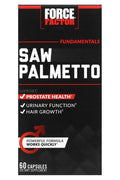 Force Factor Fundamentals Saw Palmetto 610 mg 60 Capsules