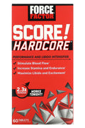 Force Factor SCORE Hardcore Men's Health Libido Citrulline Agmatine Sulfate Black Maca Horny Goat Longjack Tongkat Ali 60 Tablet