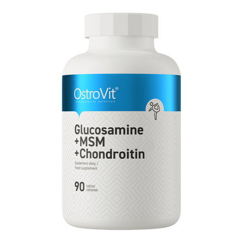 OstroVit Glucosamine(glukozamin) + MSM + Chondroitin 90 tablets