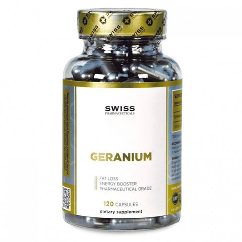 SWİSS GERANİUM FAT BURNER THERMO PREWORKOUT (ENERGY BOOSTER) 120 CAPS