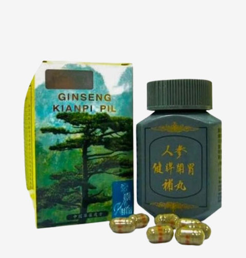 Wisdom Ginseng Kianpi Pil Doğal Karbonhidrat Yardımcısı, Bitkisel Gainer 60 Kapsül - GRİ SERİ