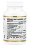 California Gold Nutrition Think Support Ginkgo Biloba Gotu Kola Bacopa Super Enzymes Focus & Memory 60 Veggie Capsules