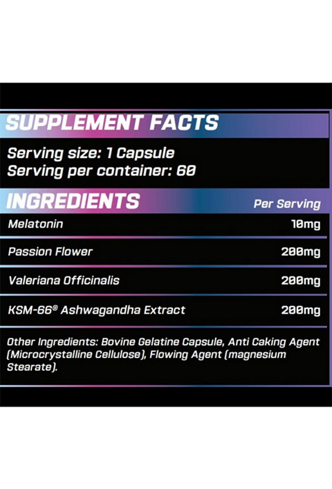 Grimlabs R.I.P Melatonin- KSM66 Ashwagandha - Supplementhane