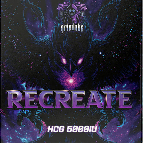 Grimlabs RECREATE - HCG 5000IU & BACTERIOSTATIC WATER