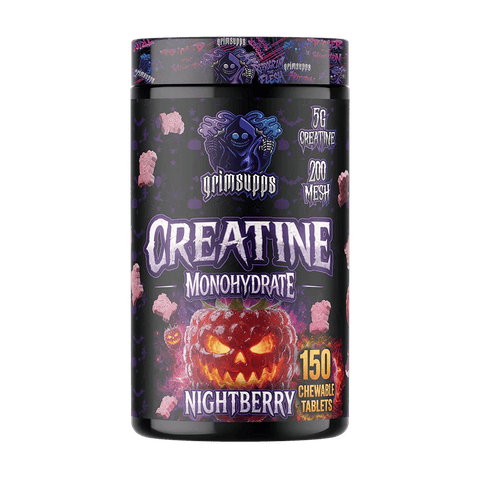 GRIMSUPPS CREATINE MONOHYDRATE 150 Çiğneme Chewable Tablet 30 Servis